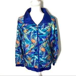 Vintage 90s Windbreaker Sz Medium Jacket Women’s